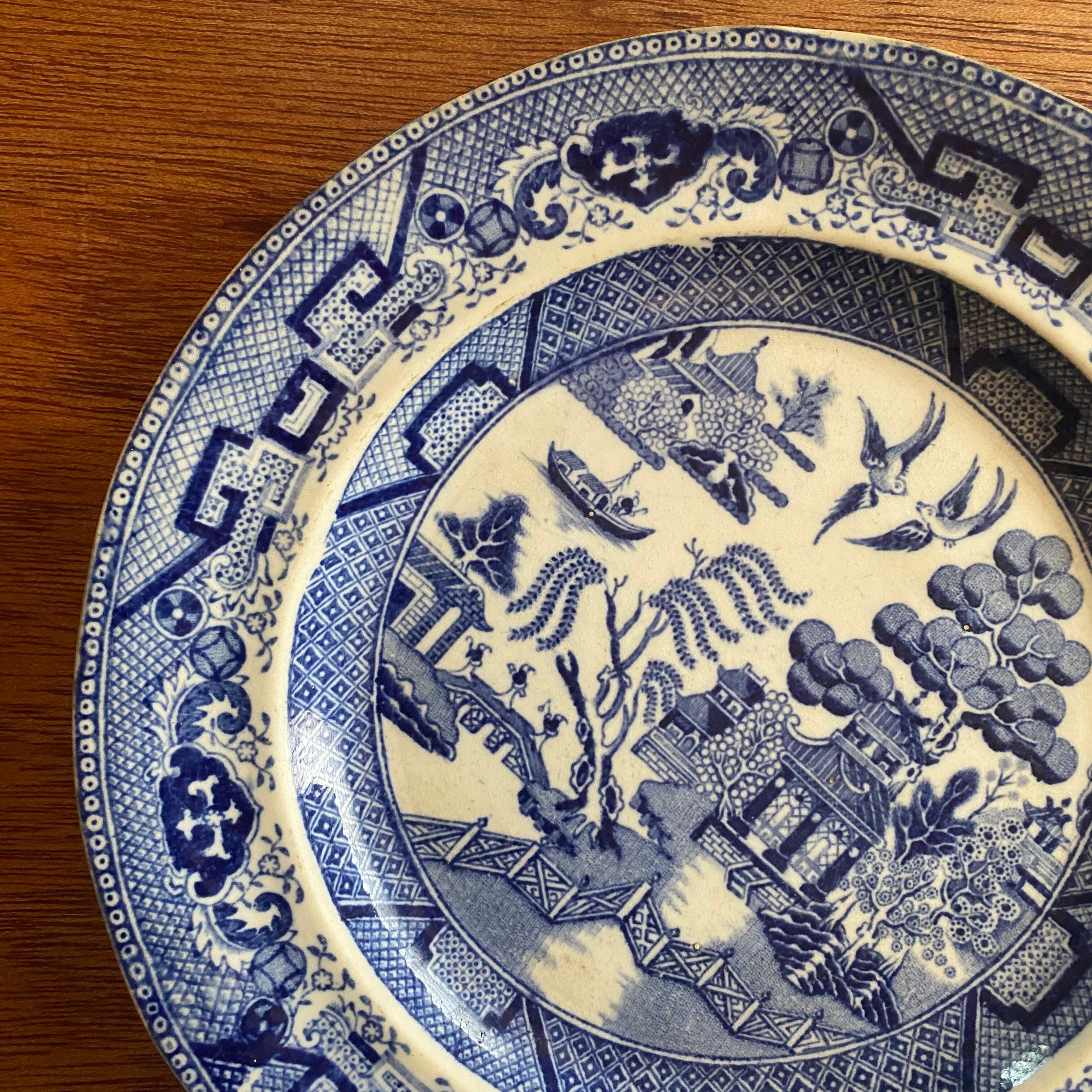 ブルーウィローの子分皿 | Say it with Lucy's