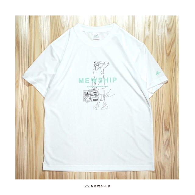 "HipHop Philly" S/S PL <White×P.Green×Black> - メイン画像