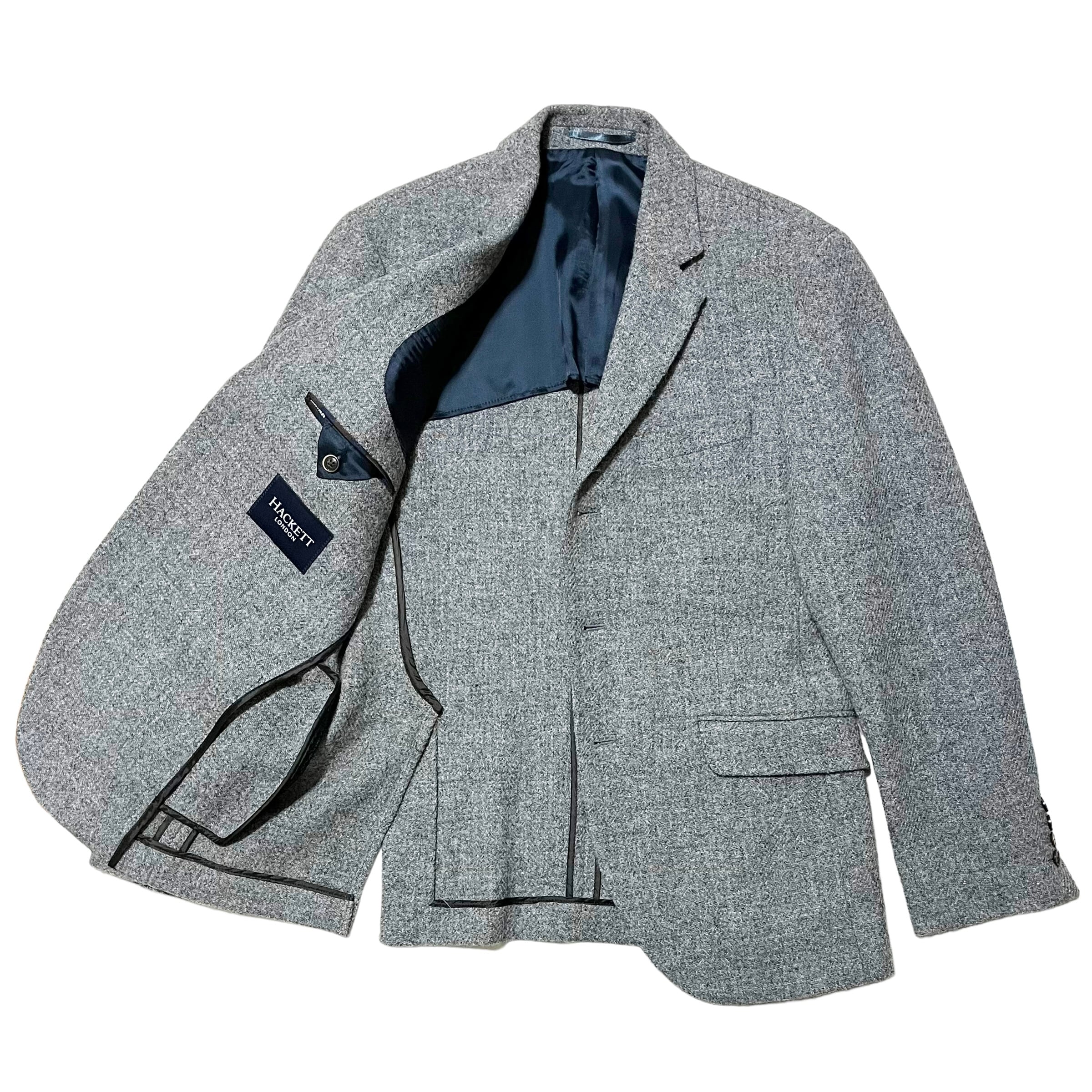 ハケットロンドン HACKETT ダウン アウター グレー