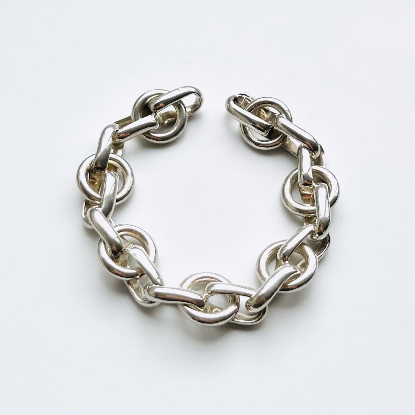 vintagetiffany ヴィンテージティファニー90sFrance circle link bracelet sterling silver シルバーブレスレット | Varysparkcalifornia vintagetiffany ヴィンテージティファニー90sFrance circle link bracelet sterling silver シルバーブレスレット | Varysparkcalifornia
