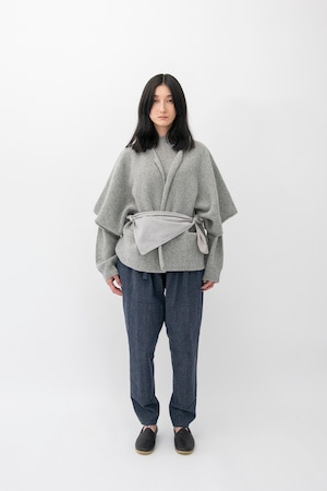 COSMIC WONDER British wool knitted farmer cardigan