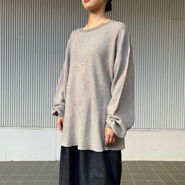 【WITT】 Two Fade Yak/Co Thermal L/S - gray