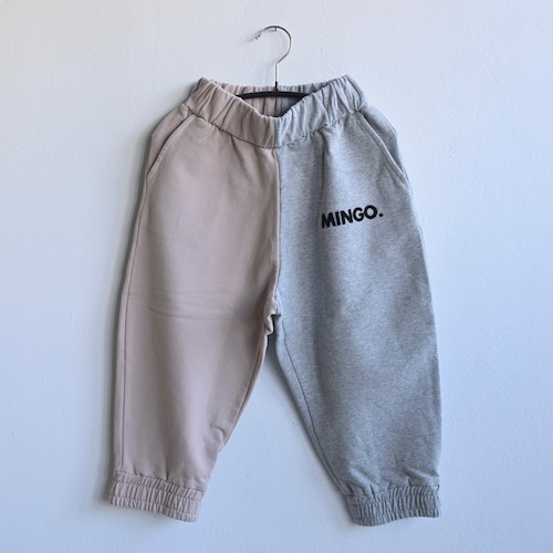 《MINGO. 2022AW》Limited Oversized Sweatpants / Duo Grey