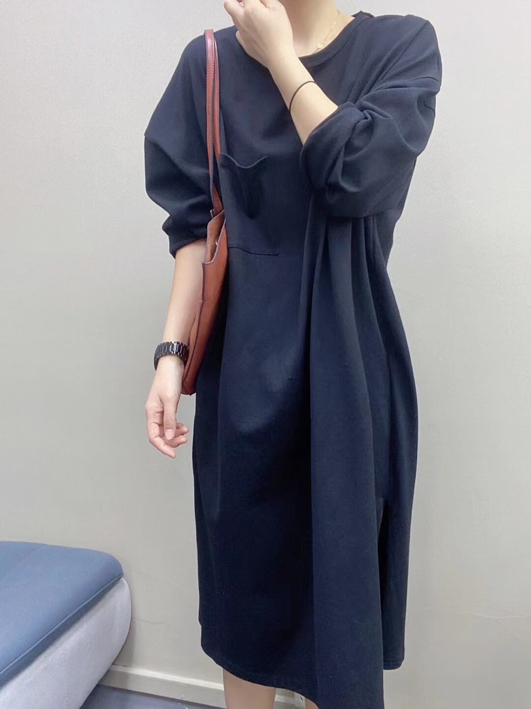 コットンワンピ　AJ22136-2142