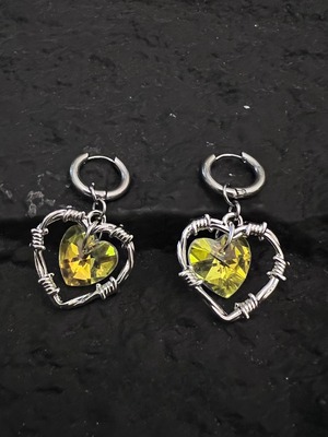 laser cut heart pieced [A275]