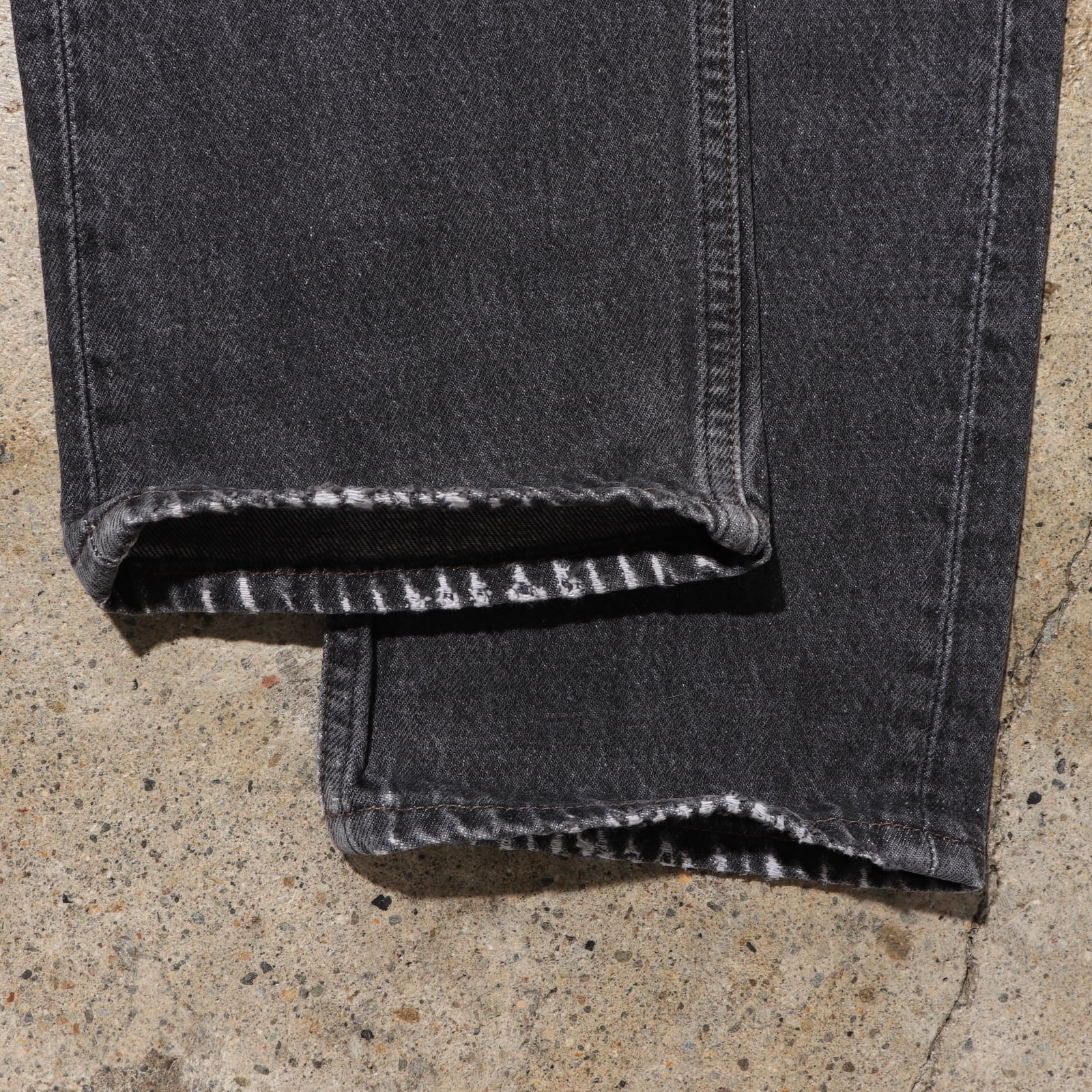 30×30 Levi's501 USA 先染め ブラックデニムパンツ リーバイス 30×30 Levi's501 USA 先染め ブラックデニムパンツ リーバイス