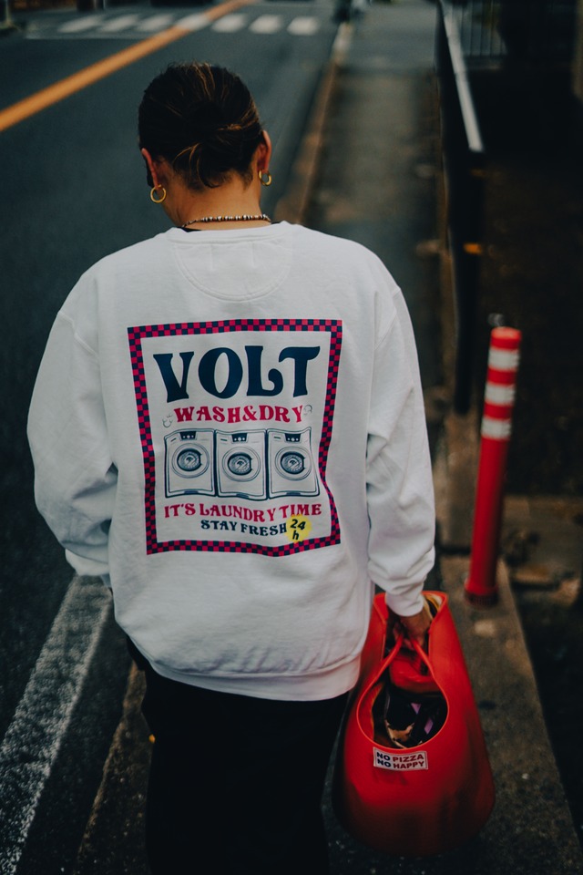 VOLT ORIGINAL " WASH&DRY Sweat " White