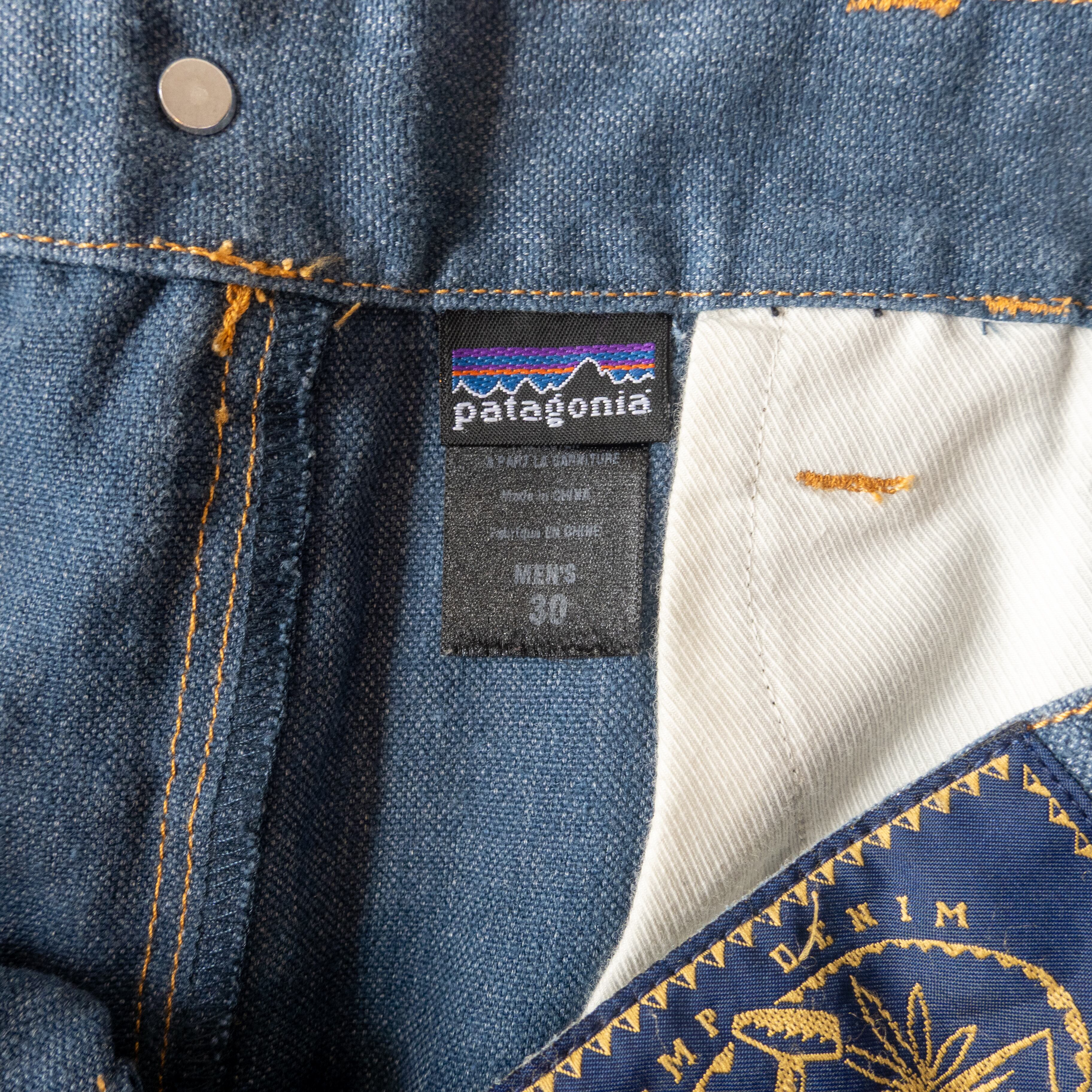 Patagonia Rhythm Hemp Denim Pants | Anlien vintage online shop