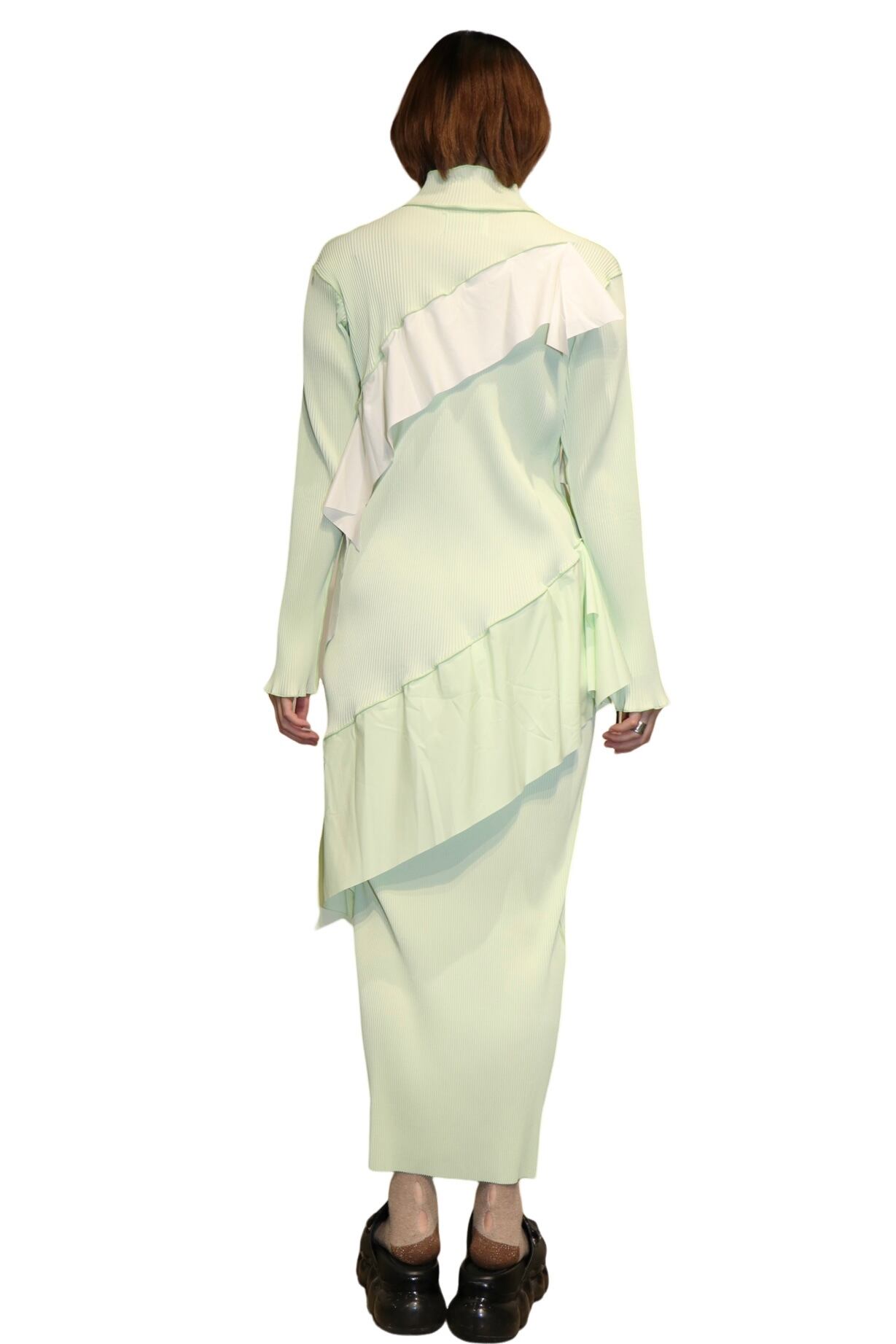 kotohayokozawa Todo wave long dress kotohayokozawa Todo wave long dress