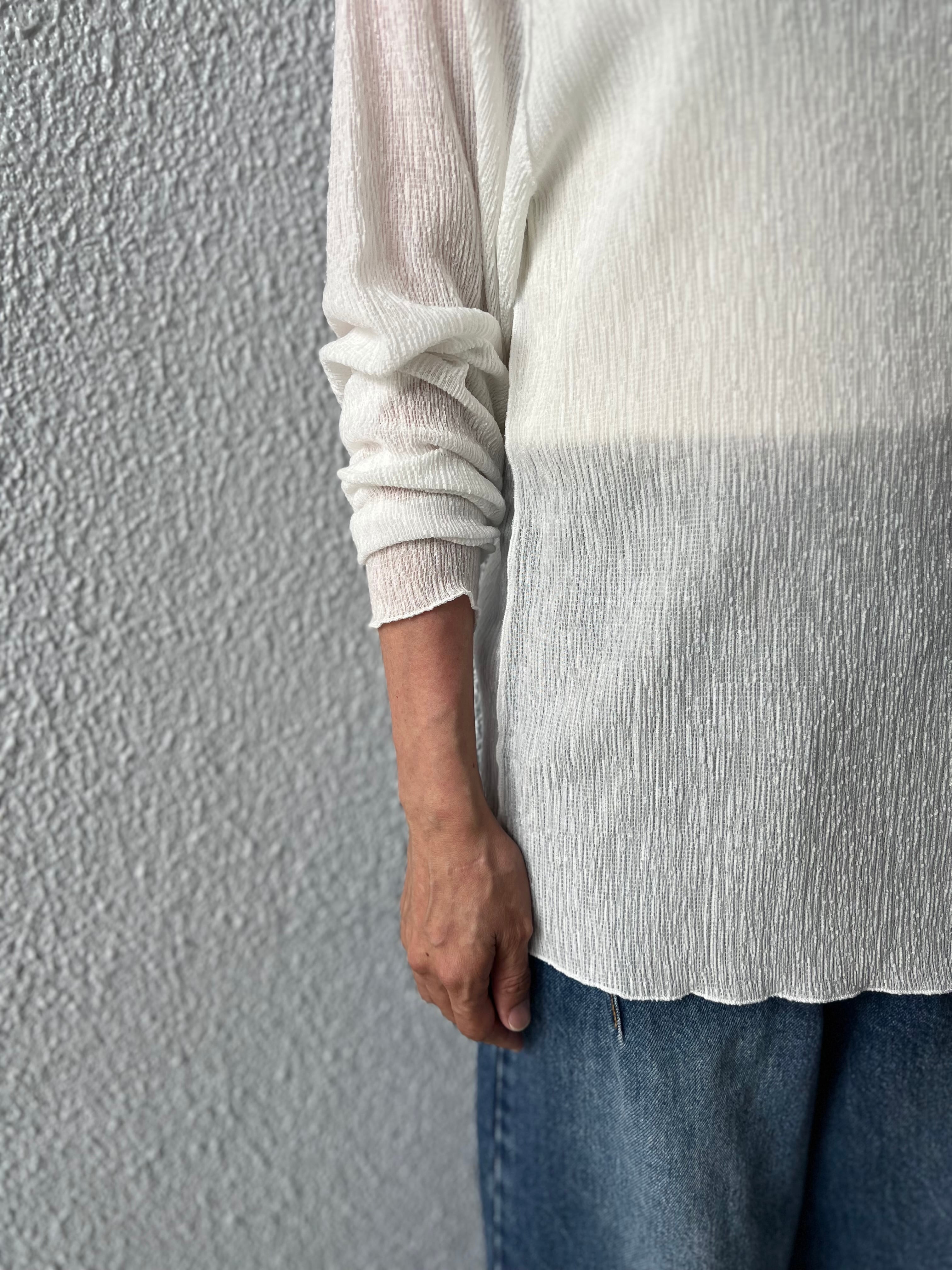 【PASSIONE】シアーテレコストレッチプルオーバー 536980