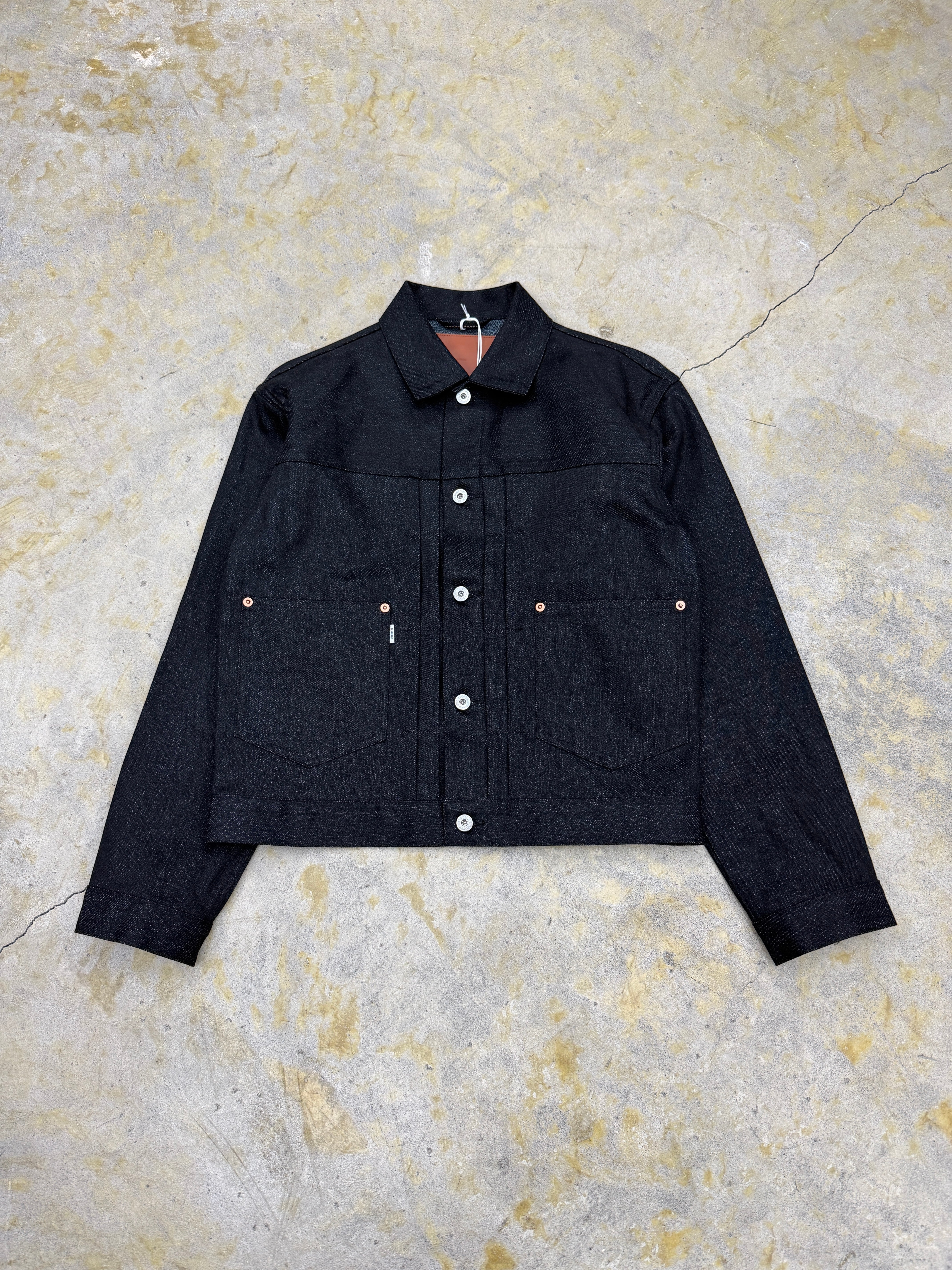 SUGARHILL TWISTED HEATHER DENIM JACKET SUGARHILL TWISTED HEATHER