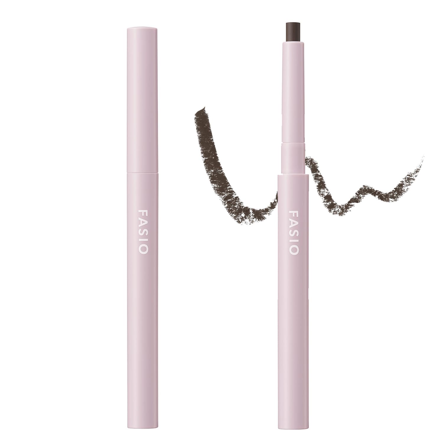 【特価処分】FASIO(ファシオ) ウォータープルーフ アイブロウ (太丸芯) 01 グレー 0.7g アイブロウペンシル 落ちない