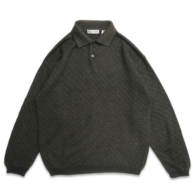 古着 90年代 USA製 ランズエンド LANDS'END コットンニット セーター