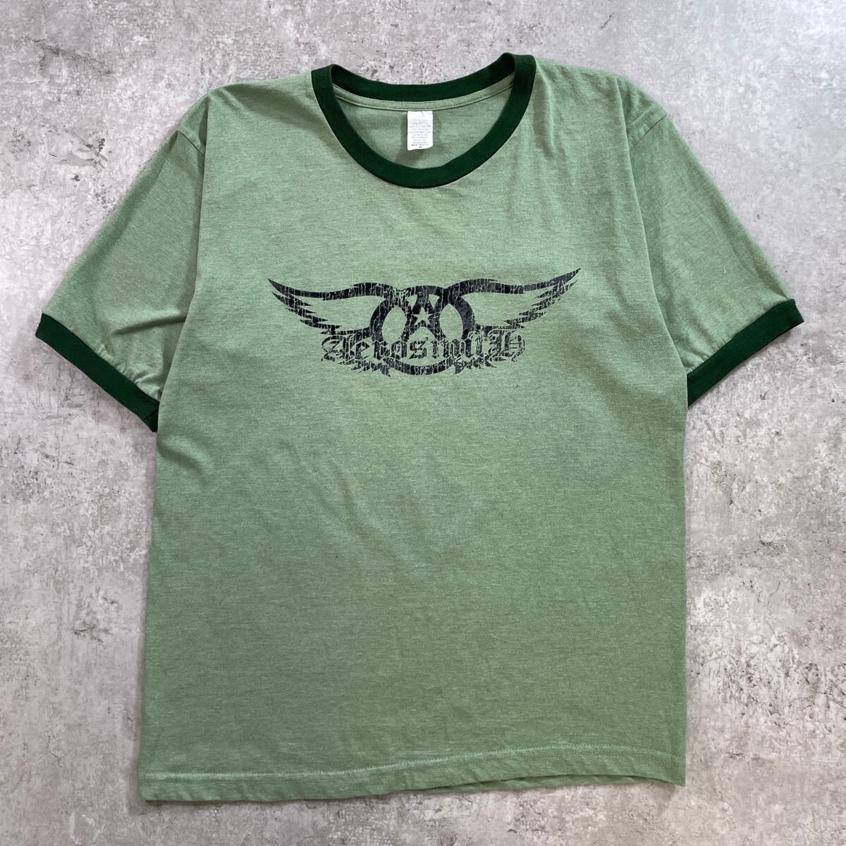 古着 ビンテージ Tシャツ XL ビックサイズ♥︎刺繍 プリント シンプル 希少 tシャツ 「Alfred Alex」ヴィンテージメイクデザイン ビッグピグメント