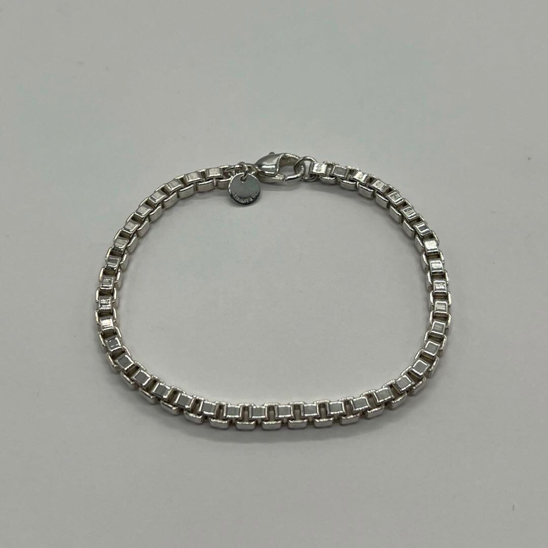 ティファニー TIFFANY ベネチアン チェーン ブレスレット SV925