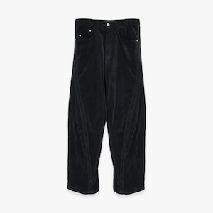 NVRFRGT 26AW 3D TWISTED WIDE LEG 5P PANTS (BLACK)