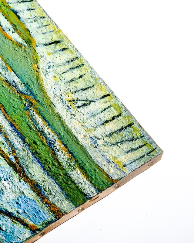 Oil painting on canvas: landscape art