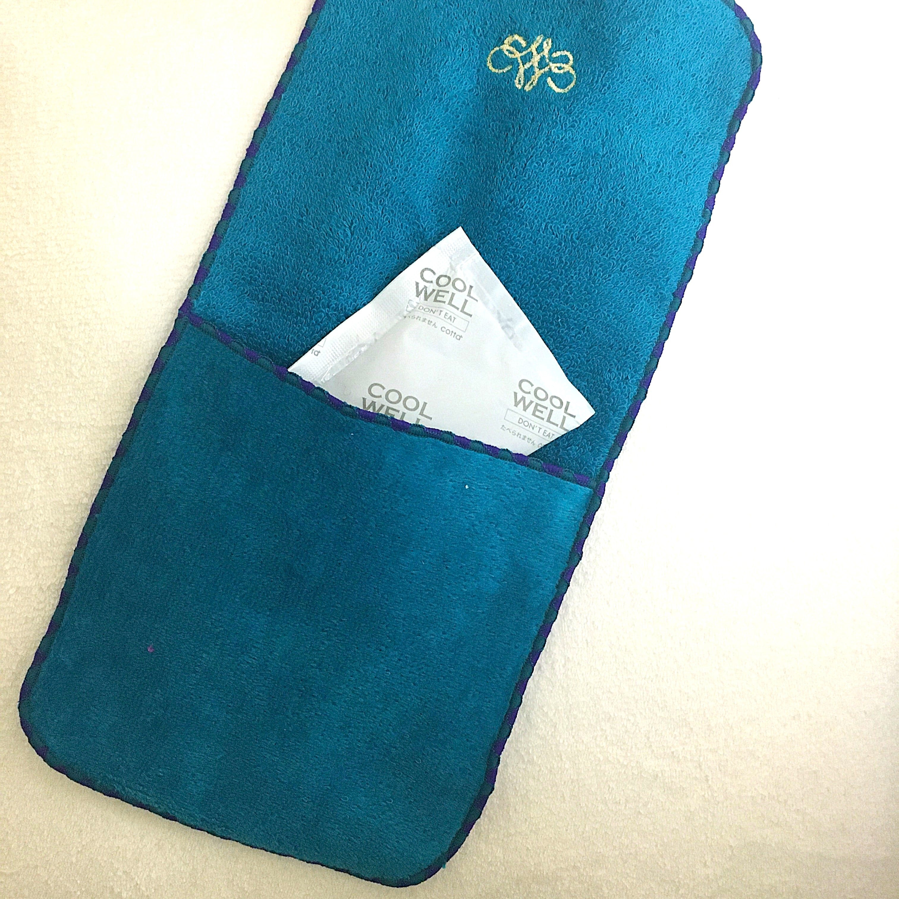 Mon Luxe レース チーフポーチ タオル地 Lace Chief Pouch | Mon Luxe