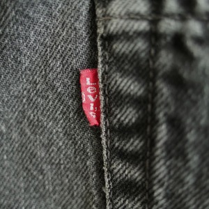 00s Levi's 505 W33 L30 ブラックデニム