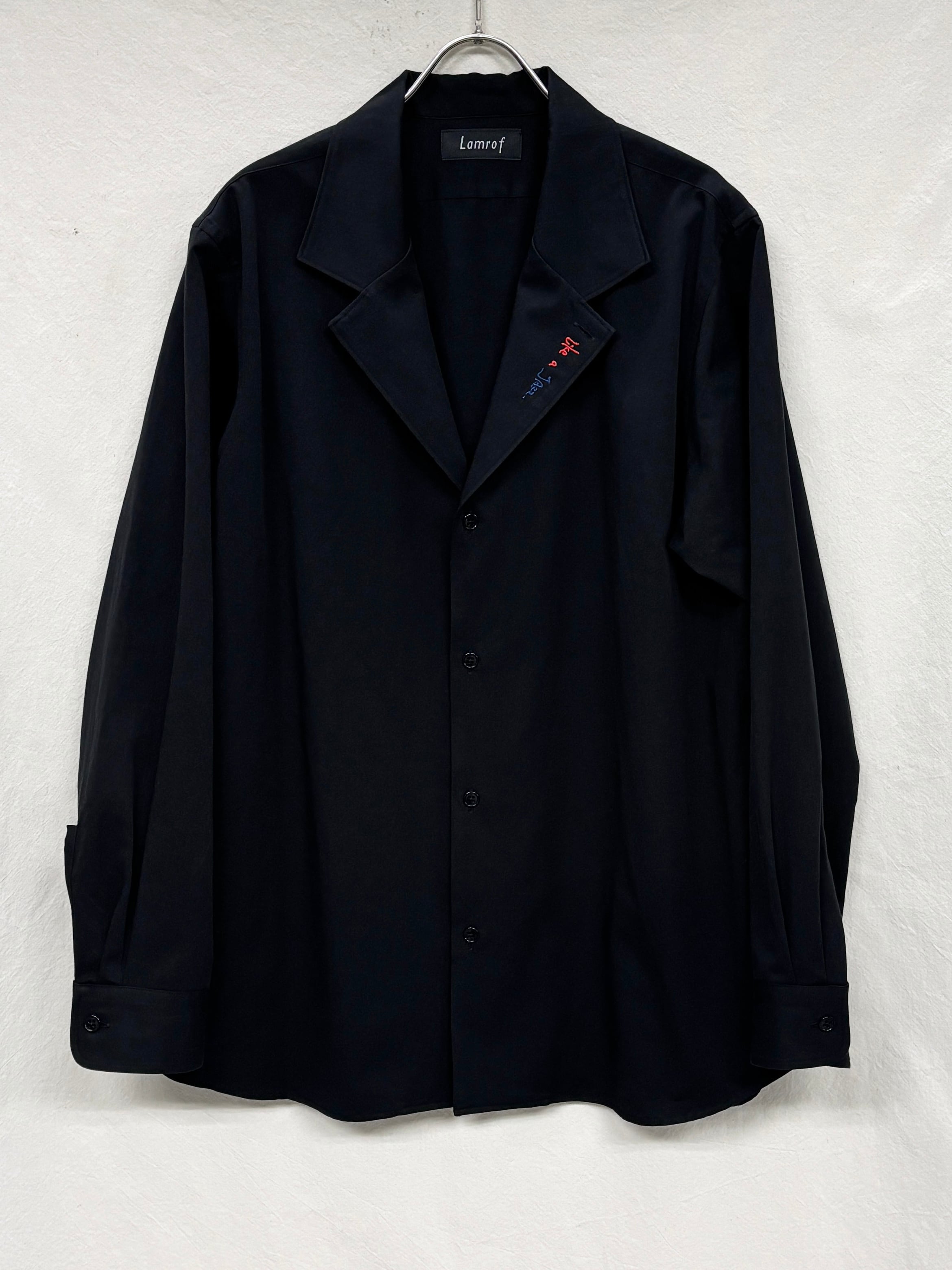 トップス Lamrof / Like a Jazz Shirt Lamrof / Like a Jazz Shirt (BLACK) | THE MODERN AGE