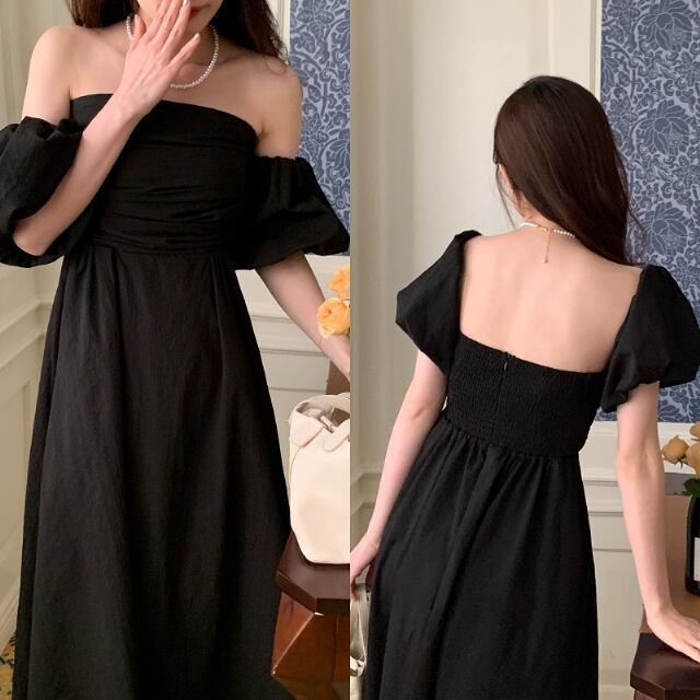 予約販売】ワンピース レディース ロングワンピース オフショル