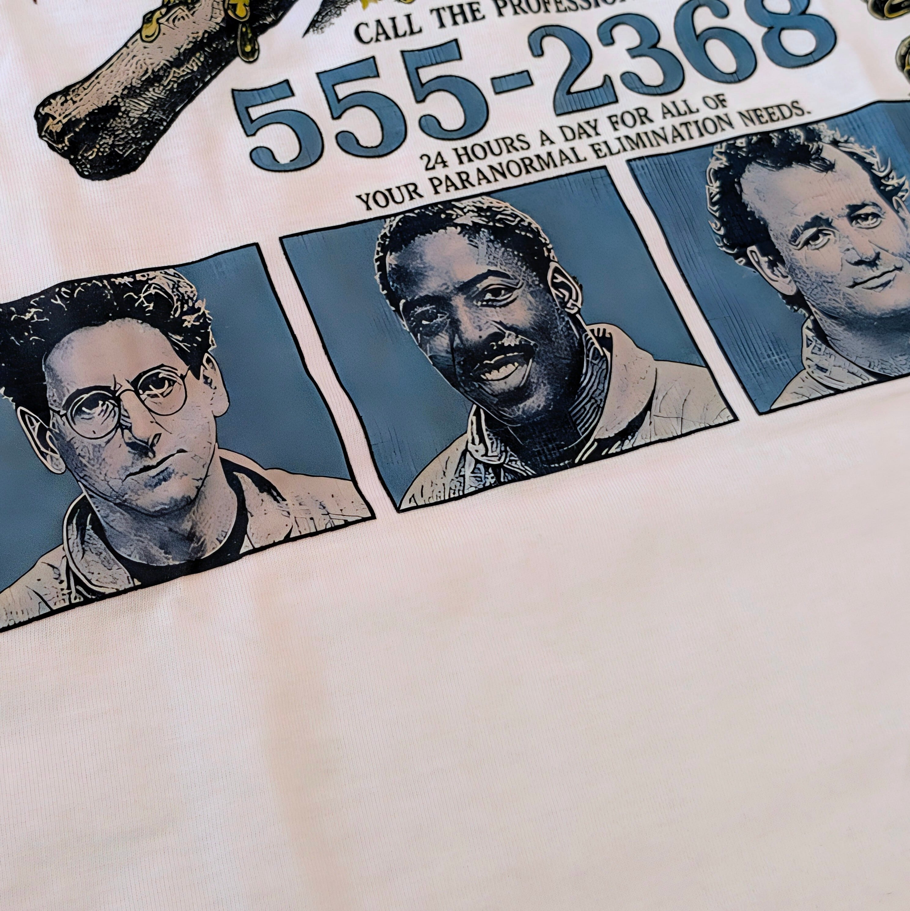 【 Ghostbusters (ゴーストバスターズ ) 】『 WHO YA GONNA CALL? 』映画Tシャツ / Tシャツ〚アメリカン雑貨 アメトイ〛