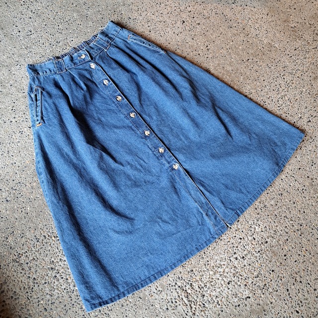 アメリカ製 デニムスカート used [207060]
