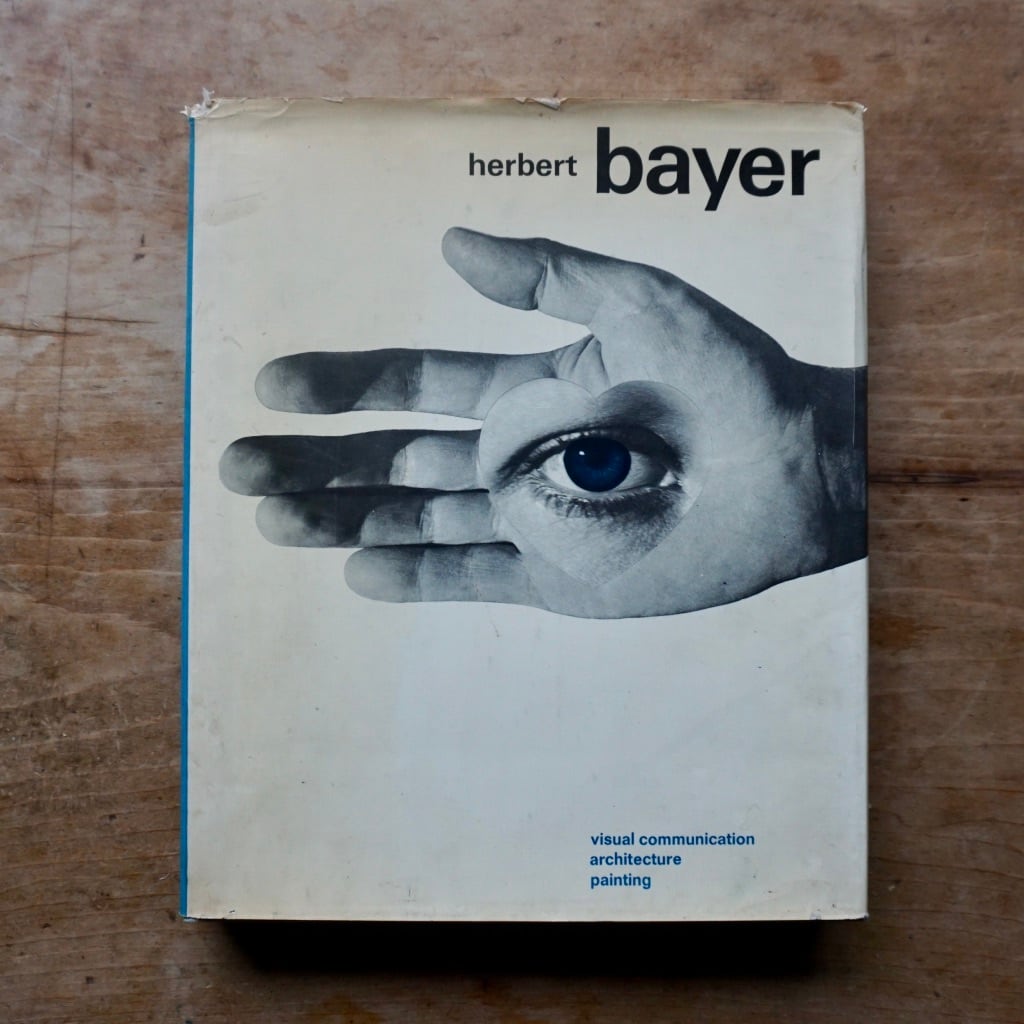 【絶版洋古書・サイン入り】ヘルベルト・バイヤー　Herbert Bayer　 Visual Communication, Architecture, Painting  Reinhold Publ, New York (1967)　 [310195089]