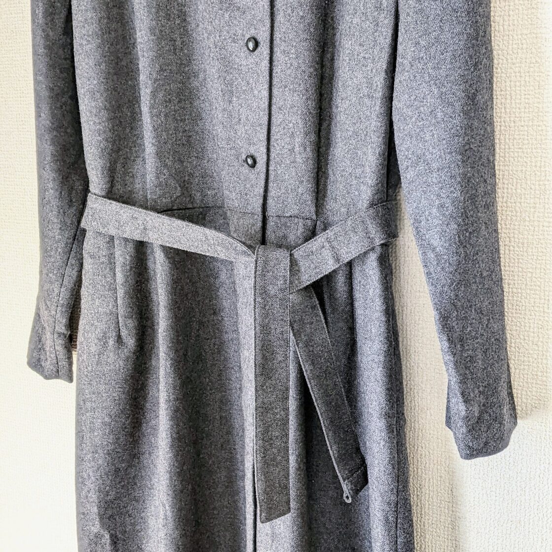 LANVIN Paris Vintage レア美品ロングコート Italy製 