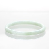 【内径 59.6mm 】翡翠プリンセスバングル  A貨翡翠 jd_bg1319