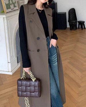 ロングジレベスト A0574