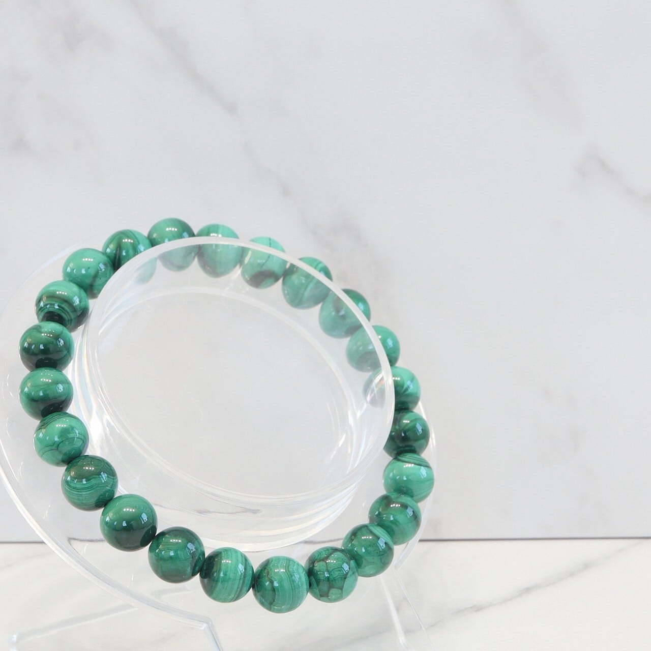 8.7mm パープルラビットヘア 天然石 ブレスレット | bijoux de repos