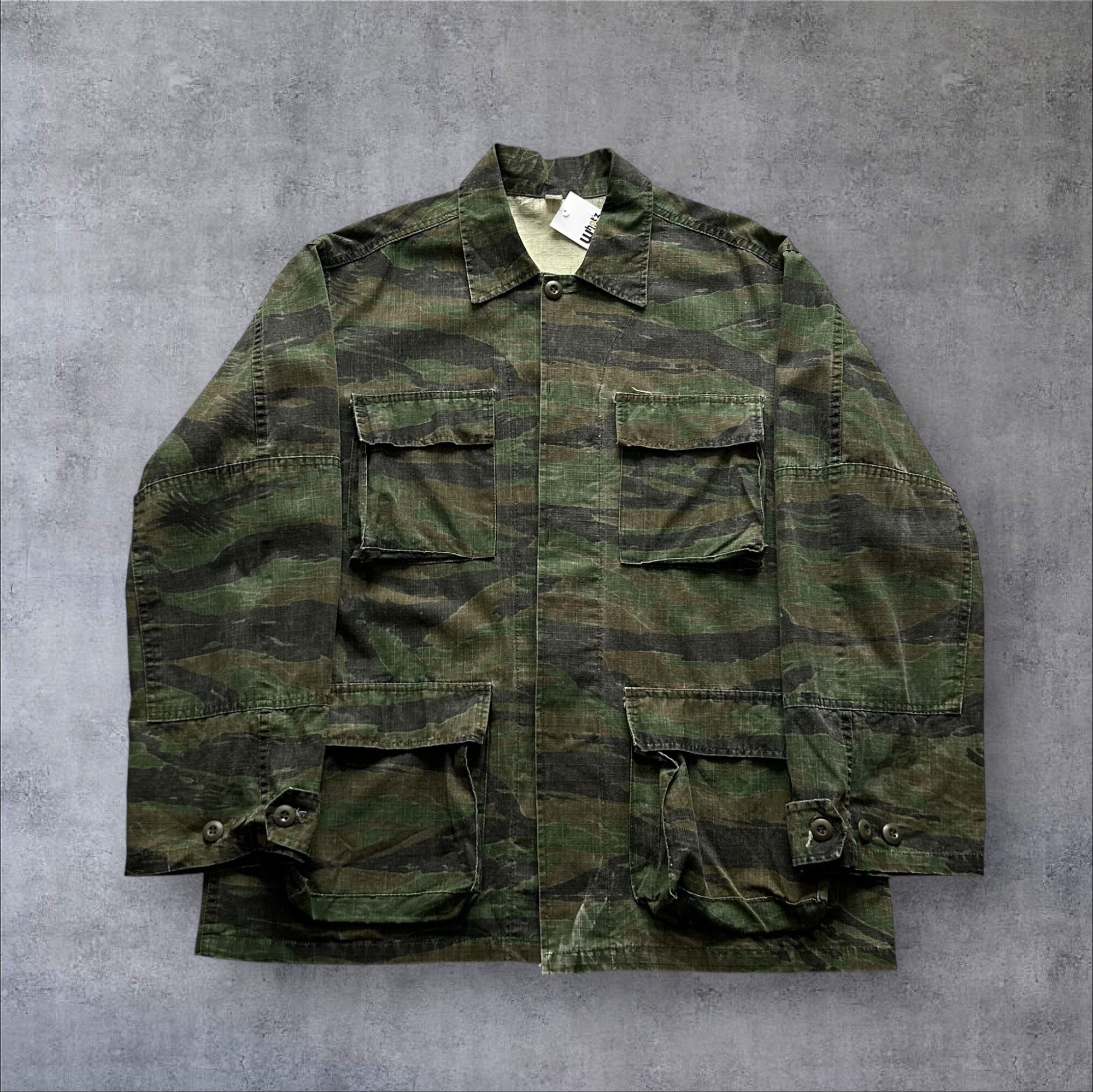 〜1980s "民間" Tiger Stripe Camouflage BDU Jacket【高円寺店】