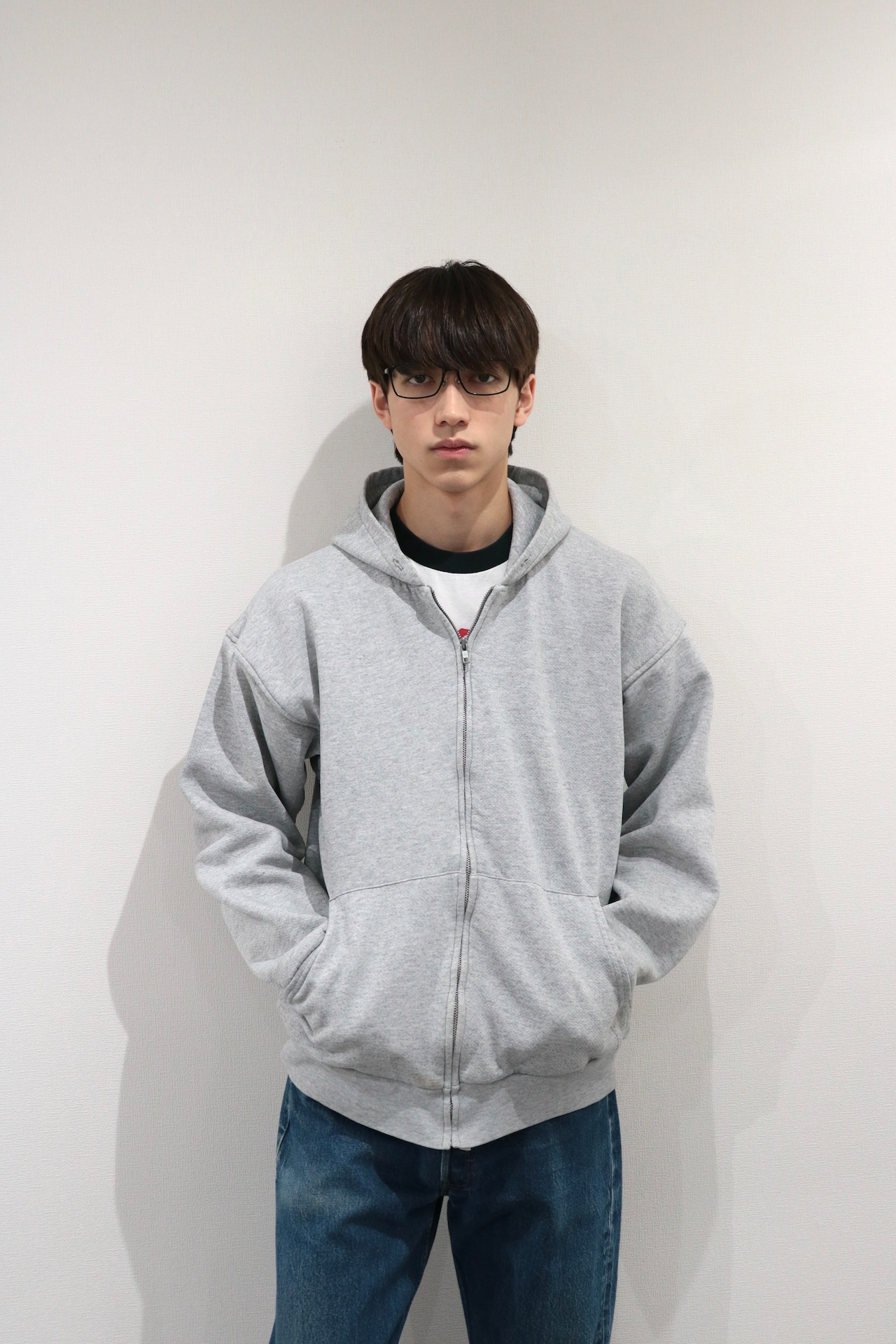 PLUMA full zip thermal lined hoodie