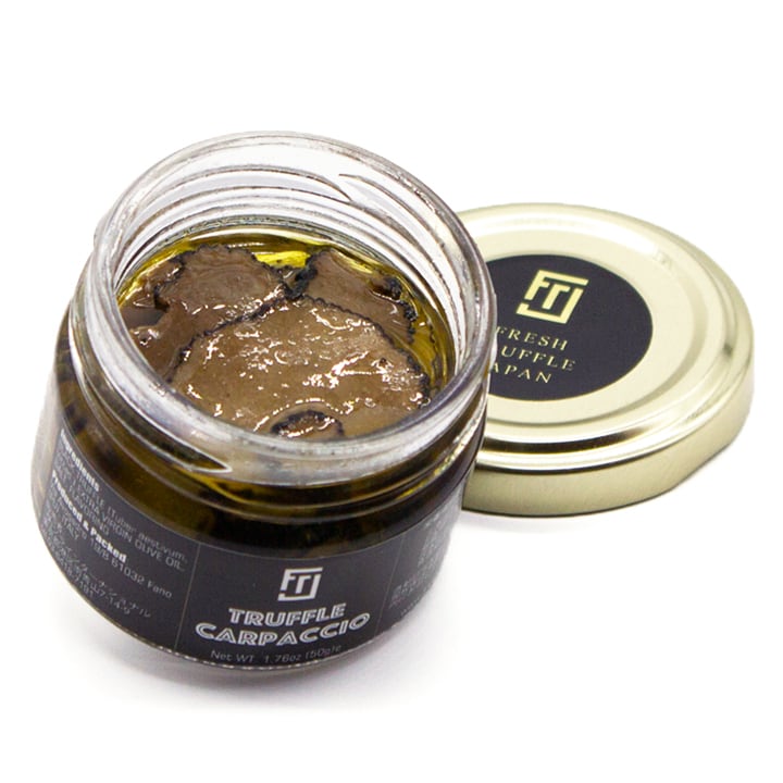 黒トリュフスライスのオイル漬け【桐箱入り】 | FRESH TRUFFLE JAPAN