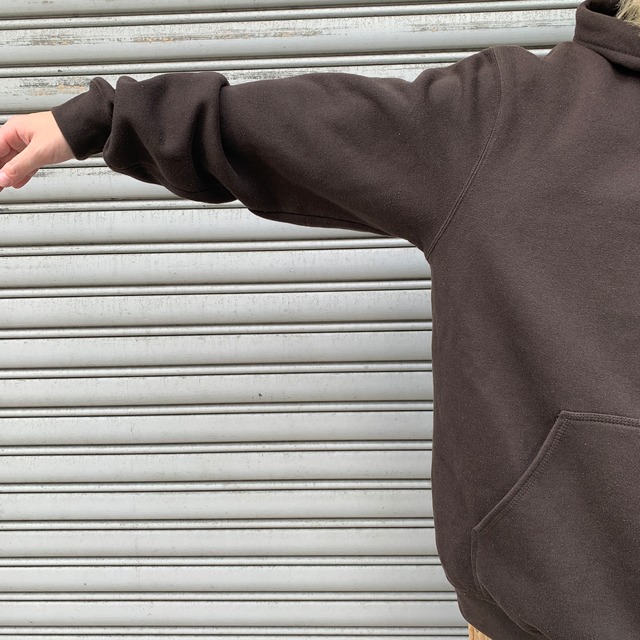 carhartt カーハート　スウェットパーカー　フーディ　ブラウン　L