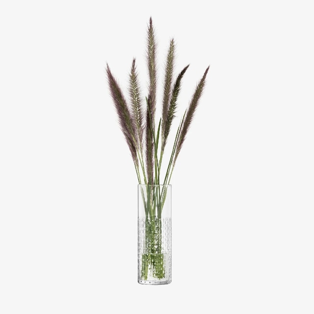 Wicker Vase Clear (H20cm)［LSA］