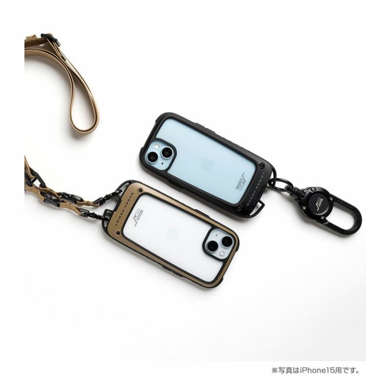 ROOT CO. 【iPhone13/iPhone14/iPhone15兼用】GRAVITY Shock Resist