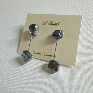 高純度のテラヘルツのキューブ型ピアス