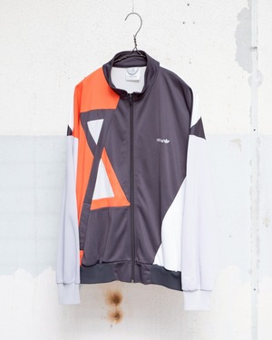 80-90s “adidas” track jacket / geometric switching design / Made In WEST GERMANY