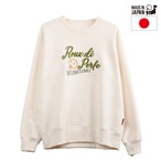 日本製チェーン刺繍トレーナー