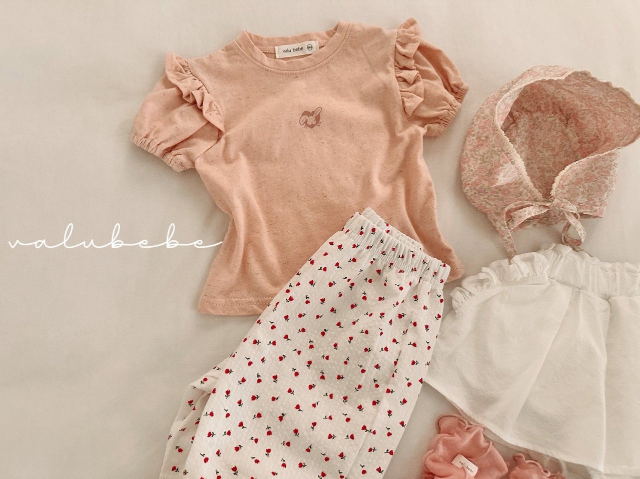 [valubebe] Eco Wing Puff Tee / [벨루베베] 에코날개퍼프티