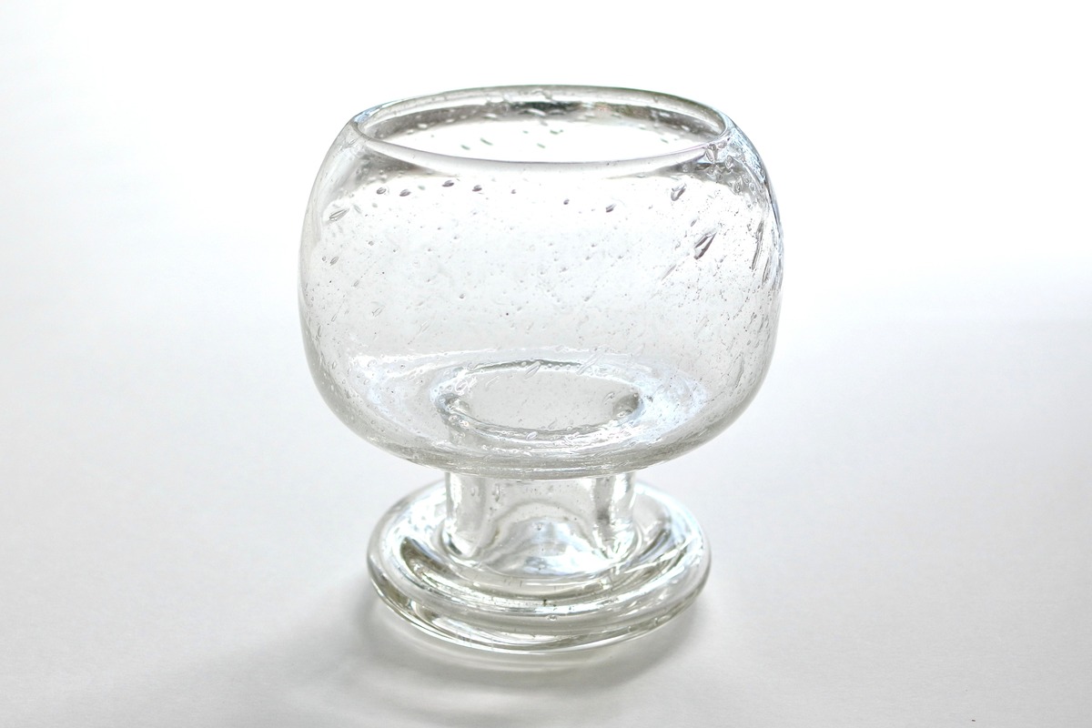 vintage ARABIA NUUTAJÄRVI SARGASSO N420 clear vase / ヴィンテージ 