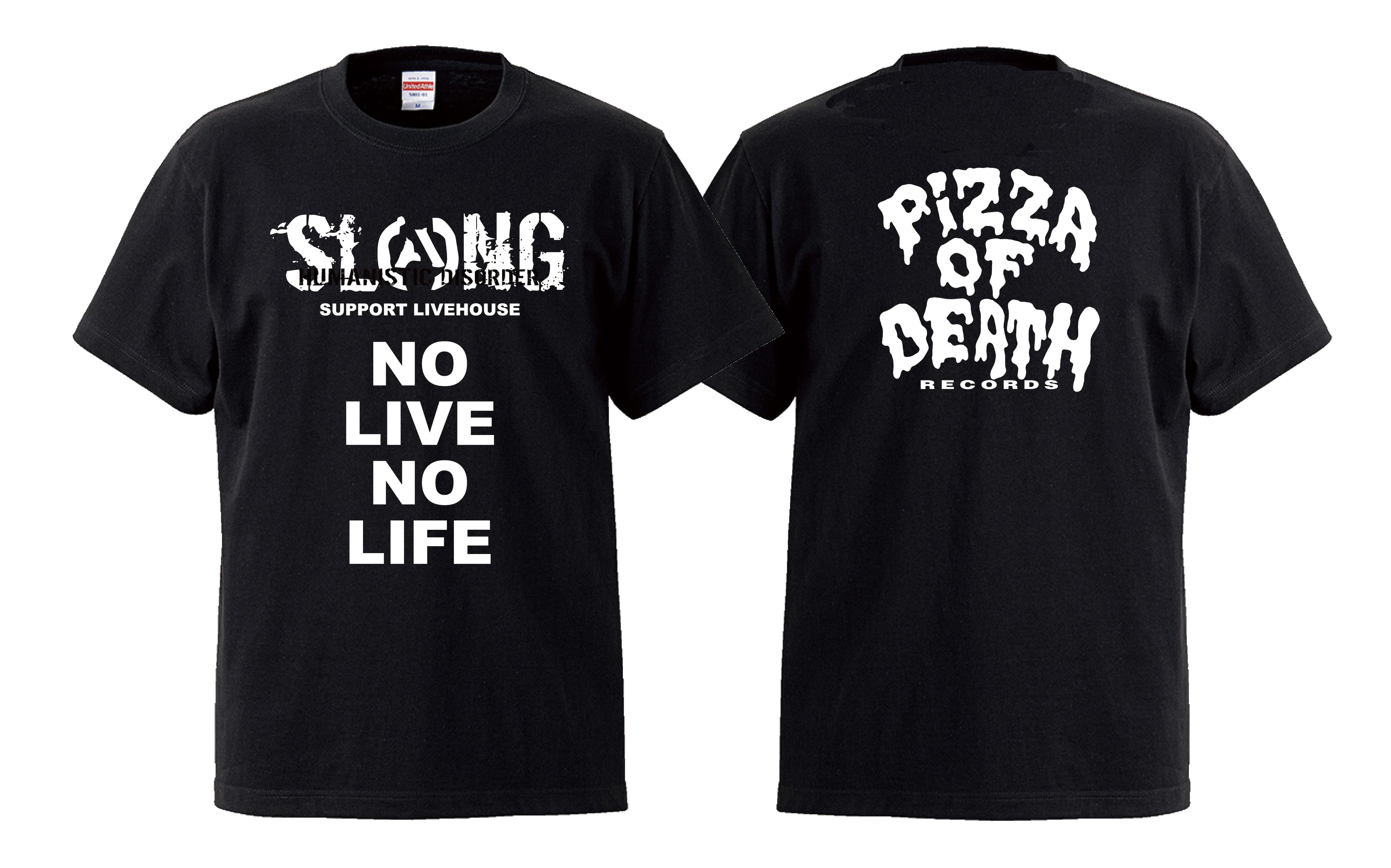 SLANG x PIZZA OF DEATH】ドネーション付きTシャツ | KLUB COUNTER ...