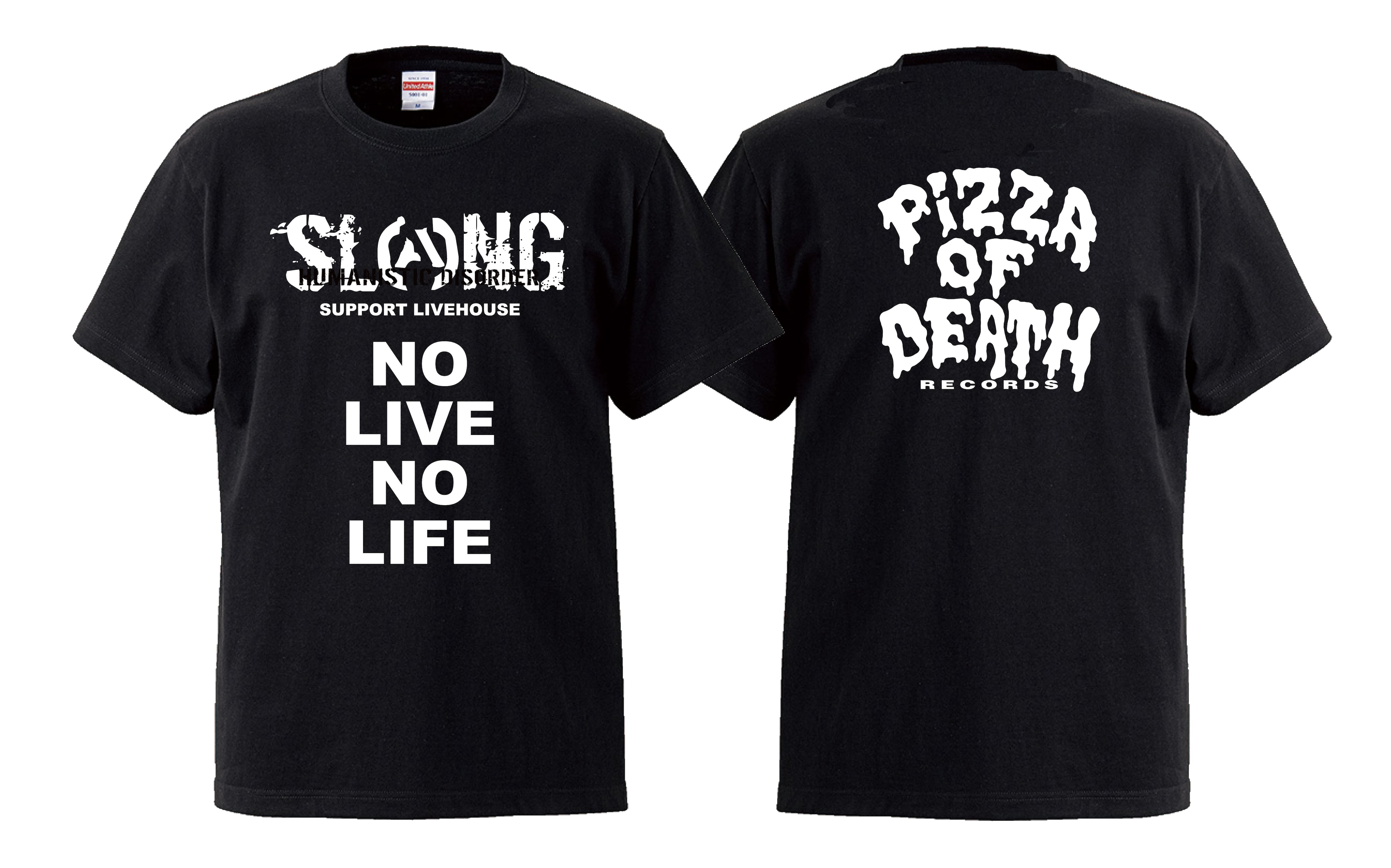 SLANG x PIZZA OF DEATH】ドネーション付きTシャツ | KLUB COUNTER