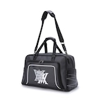 DOUBLE LOGO BOSTON BAG [サイズ: F(AGEUUBB01BKF)] [カラー: BLACK]