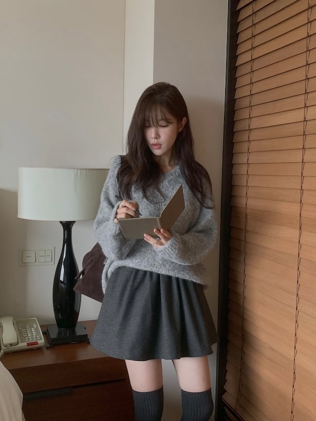 (予約) miel / Mocha knit 4color