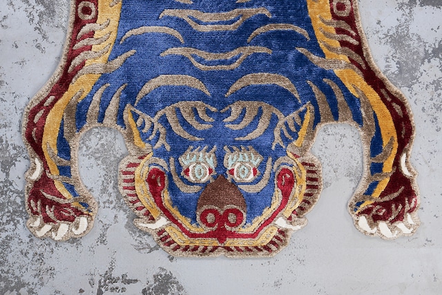 Tibetan Tiger Rug 《Sサイズ•シルク367》チベタンタイガーラグ