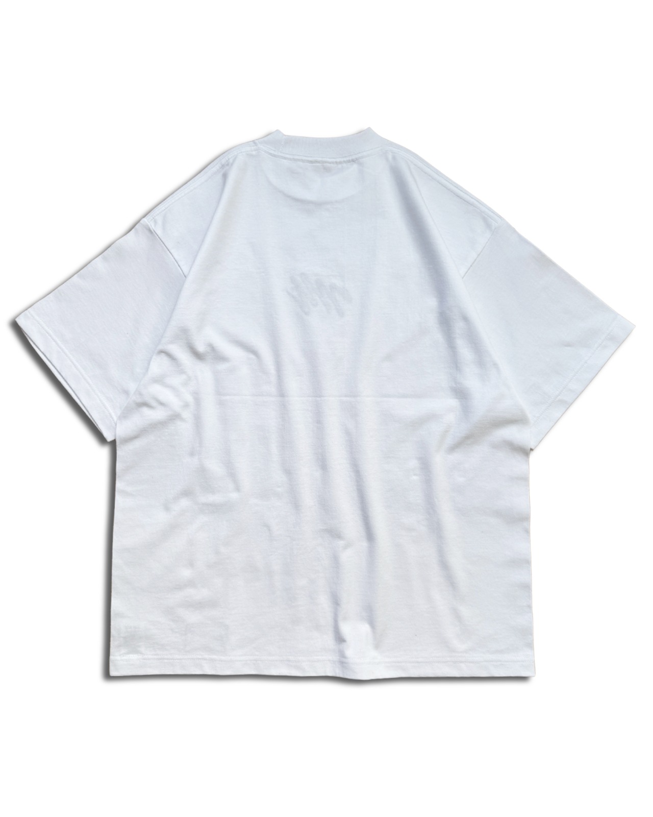 【カスタム可】ロゴ刺繍Tシャツ ホワイト