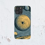受注生産 iPhoneケース ゴールド銀河のクラシック星図｜天体図風 STAR001B